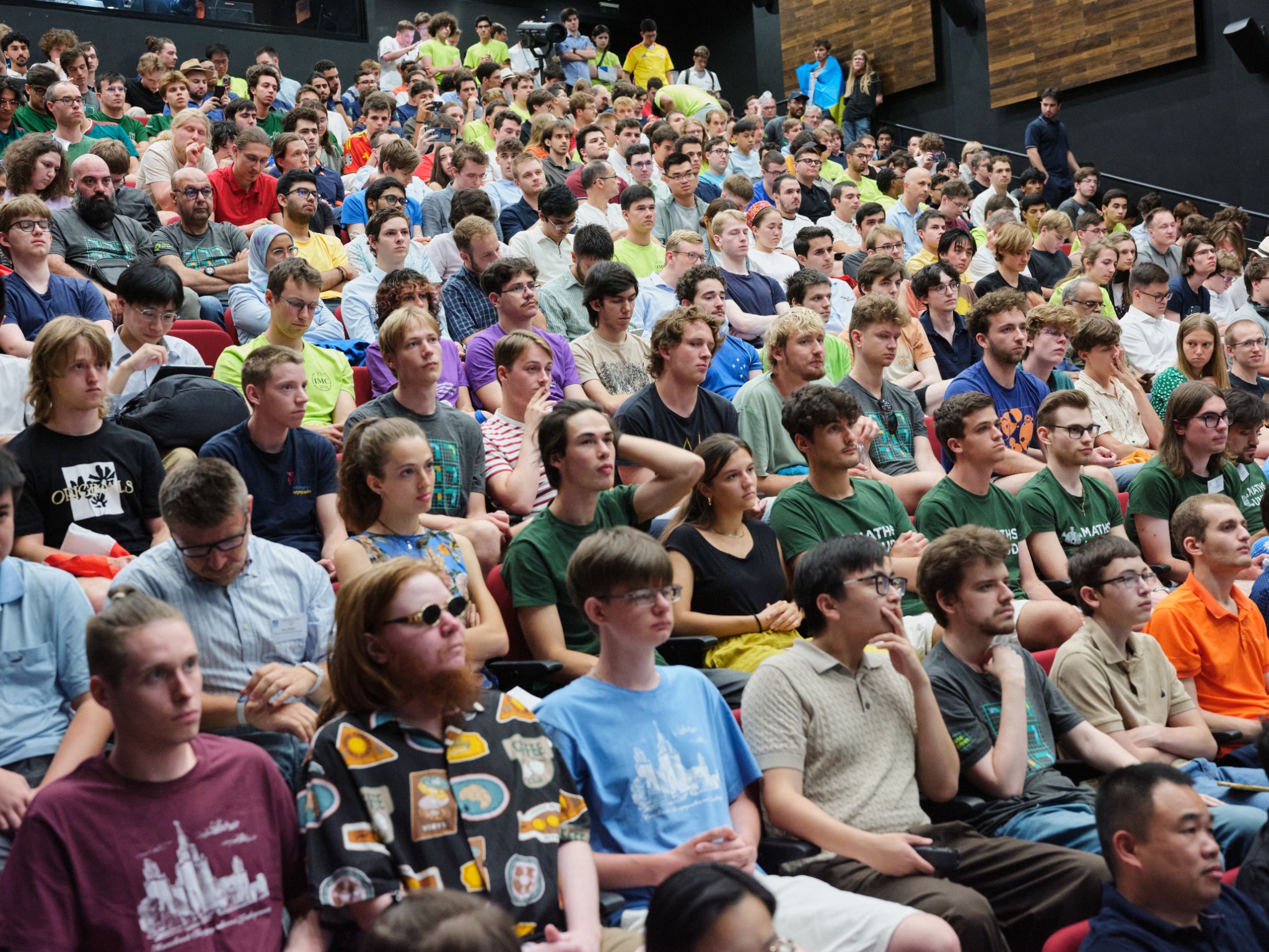 A large international audience of IMC participants